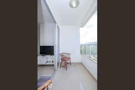 Varanda da Sala de apartamento para alugar com 2 quartos, 60m² em Luxemburgo, Belo Horizonte