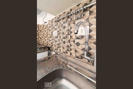 Cozinha de apartamento para alugar com 1 quarto, 25m² em Brás, São Paulo