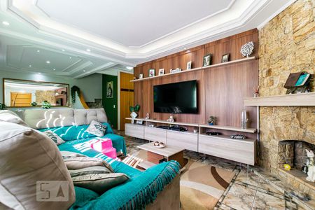 1o. Andar - Sala de casa à venda com 3 quartos, 400m² em Jardim Santa Emília, São Paulo