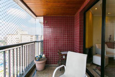 Varanda da Sala de apartamento para alugar com 3 quartos, 92m² em Vila Gomes Cardim, São Paulo