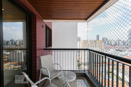 Varanda da Sala de apartamento para alugar com 3 quartos, 92m² em Vila Gomes Cardim, São Paulo