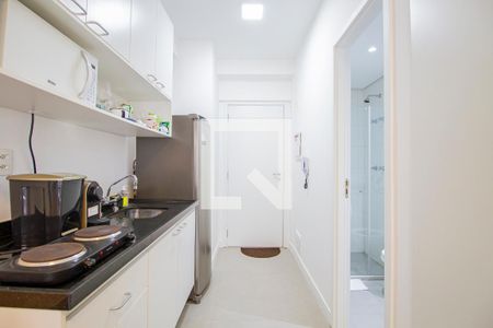 Studio para alugar com 25m², 1 quarto e sem vagaCozinha