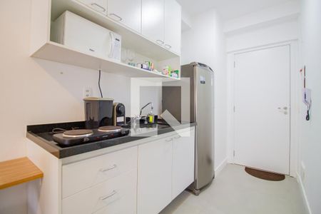 Studio para alugar com 25m², 1 quarto e sem vagaCozinha