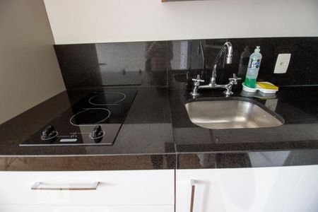 Cozinha de apartamento à venda com 2 quartos, 52m² em Centro, Jundiaí