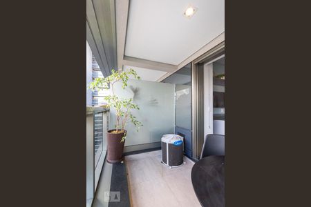 Studio para alugar com 29m², 1 quarto e sem vagaVaranda