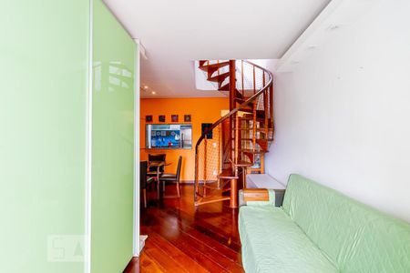 Sala de Estar de apartamento à venda com 3 quartos, 164m² em Vila Clementino, São Paulo