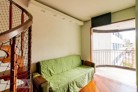 Sala de Estar de apartamento à venda com 3 quartos, 164m² em Vila Clementino, São Paulo
