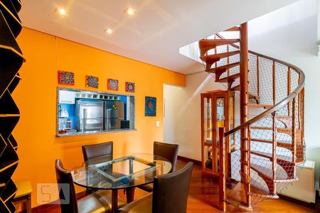 Sala de jantar de apartamento à venda com 3 quartos, 164m² em Vila Clementino, São Paulo