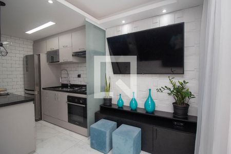 Sala de apartamento à venda com 1 quarto, 38m² em Vila Palmeiras, São Paulo