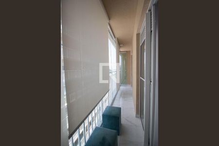 Varanda da Sala de apartamento à venda com 1 quarto, 38m² em Vila Palmeiras, São Paulo