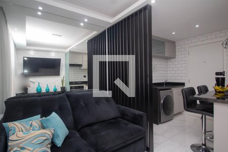 Sala de apartamento à venda com 1 quarto, 38m² em Vila Palmeiras, São Paulo