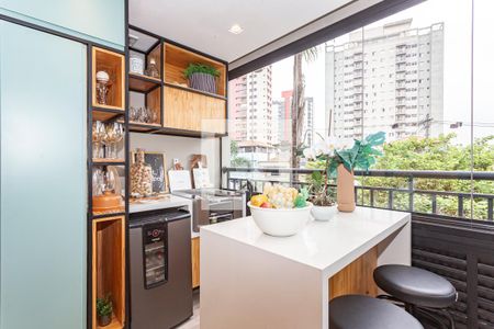 Varanda de apartamento à venda com 2 quartos, 61m² em Jardim Santa Cruz (sacomã), São Paulo