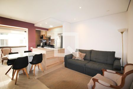 Sala de apartamento para alugar com 1 quarto, 49m² em Vila Uberabinha, São Paulo