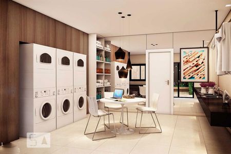 Studio para alugar com 25m², 1 quarto e sem vagaLavanderia