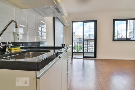Sala/Cozinha de kitnet/studio para alugar com 1 quarto, 25m² em Centro, São Paulo