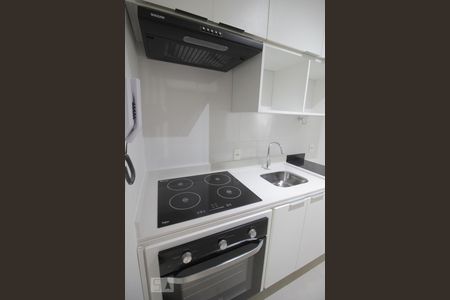 Apartamento para alugar com 38m², 1 quarto e 1 vagaDetalhe da cozinha