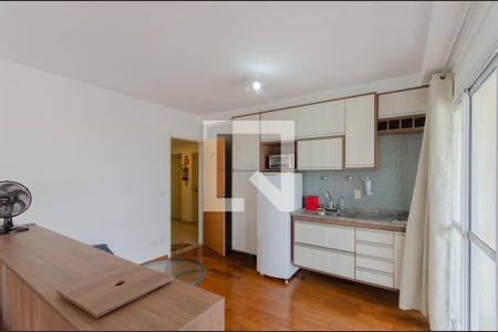 Sala/Cozinha de kitnet/studio para alugar com 1 quarto, 32m² em Vila Mariana, São Paulo