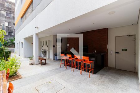 Apartamento para alugar com 40m², 1 quarto e 1 vagaChurrasqueira