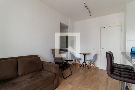 Sala de apartamento para alugar com 1 quarto, 40m² em Brás, São Paulo