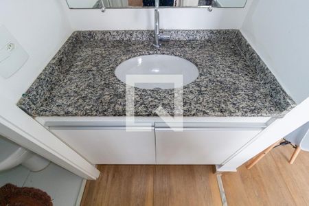 Apartamento para alugar com 40m², 1 quarto e 1 vagaDetalhe - Banheiro