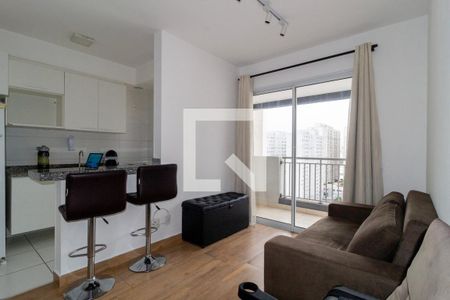 Sala de apartamento para alugar com 1 quarto, 40m² em Brás, São Paulo