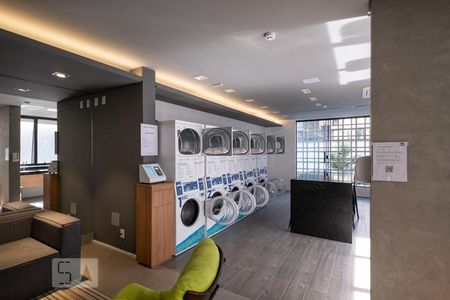 Apartamento à venda com 32m², 1 quarto e 1 vagaLavanderia