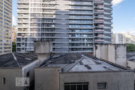 Apartamento à venda com 32m², 1 quarto e 1 vagaVista da varanda