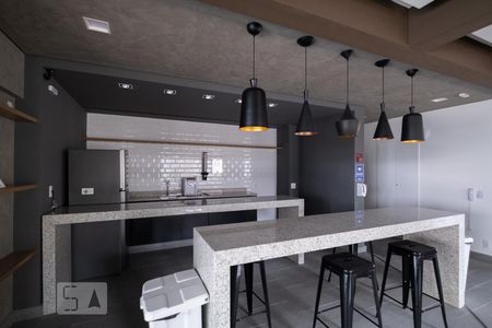 Apartamento à venda com 32m², 1 quarto e 1 vagaChurrasqueira