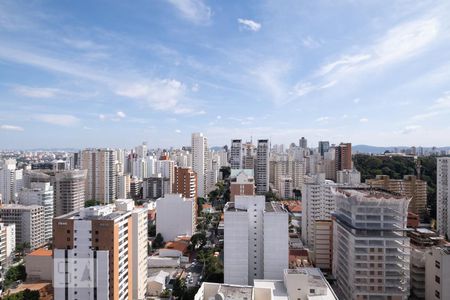 Apartamento à venda com 32m², 1 quarto e 1 vagaVista da cobertura