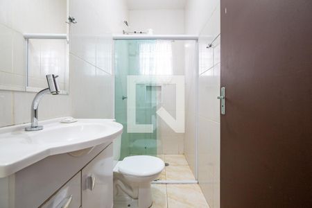 Banheiro Social de kitnet/studio para alugar com 1 quarto, 42m² em Jardim Oriental, São Paulo