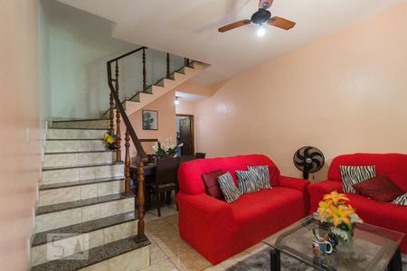 Sala (1º andar) de casa à venda com 4 quartos, 196m² em Curicica, Rio de Janeiro