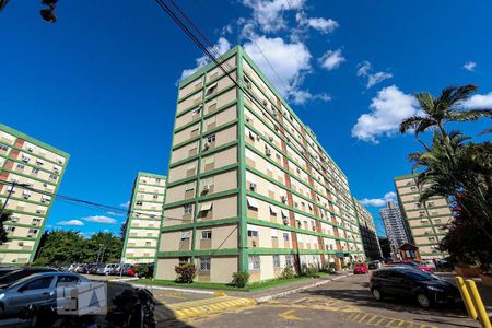 Apartamento à venda com 45m², 1 quarto e sem vagaFachada do bloco