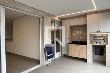Varanda gourmet de apartamento para alugar com 2 quartos, 85m² em Aparecida, Santos