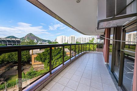 Varanda da Sala de apartamento para alugar com 3 quartos, 107m² em Leblon, Rio de Janeiro