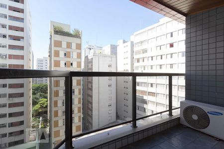 Varanda de apartamento para alugar com 2 quartos, 79m² em Higienópolis, São Paulo
