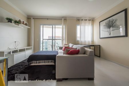 Sala de Apartamento com 1 quarto, 45m² Chácara Santo Antonio