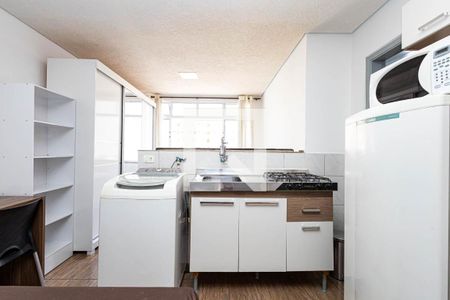 Studio para alugar com 30m², 1 quarto e sem vagaCozinha