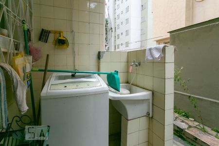 Área de Serviço de apartamento à venda com 3 quartos, 111m² em Santo Antônio, Belo Horizonte
