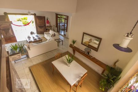 Sala mezanino vista de casa à venda com 4 quartos, 450m² em Freguesia de Jacarepaguá, Rio de Janeiro