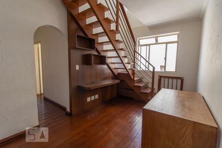 Sala de apartamento à venda com 3 quartos, 150m² em Sagrada Família, Belo Horizonte