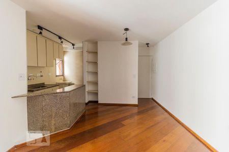 Sala de apartamento para alugar com 1 quarto, 45m² em Santa Cecília, São Paulo