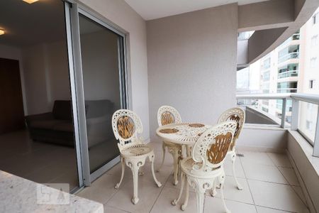 Varanda de apartamento à venda com 2 quartos, 79m² em Setor Bueno, Goiânia