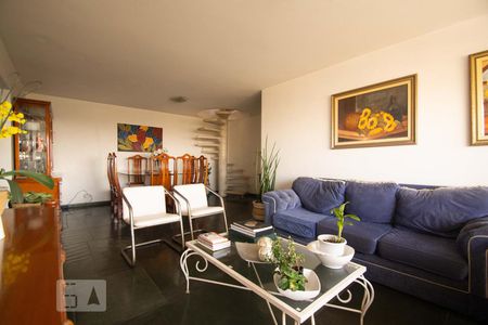 Sala de apartamento à venda com 4 quartos, 317m² em Jardim Novo Santo Amaro, São Paulo