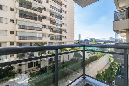 Varanda da Sala de apartamento para alugar com 1 quarto, 49m² em Alphaville Industrial, Barueri
