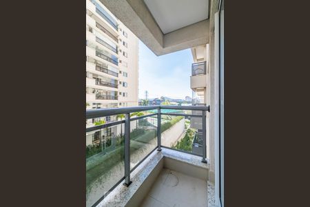 Varanda da Sala de apartamento para alugar com 1 quarto, 49m² em Alphaville Industrial, Barueri