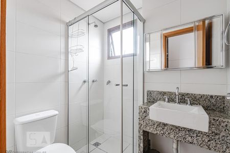 Banheiro Social de apartamento para alugar com 1 quarto, 34m² em Centro, Curitiba