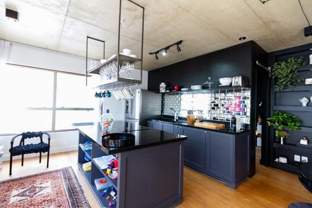 Sala/Cozinha de apartamento à venda com 2 quartos, 97m² em Jardim das Acacias, São Paulo