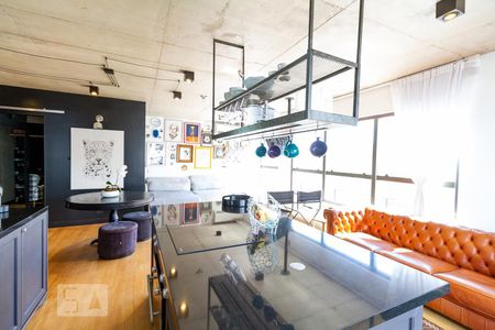 Sala/Cozinha de apartamento à venda com 2 quartos, 97m² em Jardim das Acacias, São Paulo