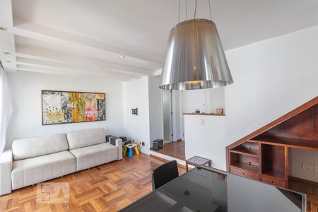 Sala de apartamento para alugar com 2 quartos, 87m² em Campo Belo, São Paulo