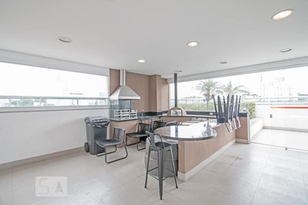 Apartamento à venda com 34m², 1 quarto e 1 vagaChurrasqueira